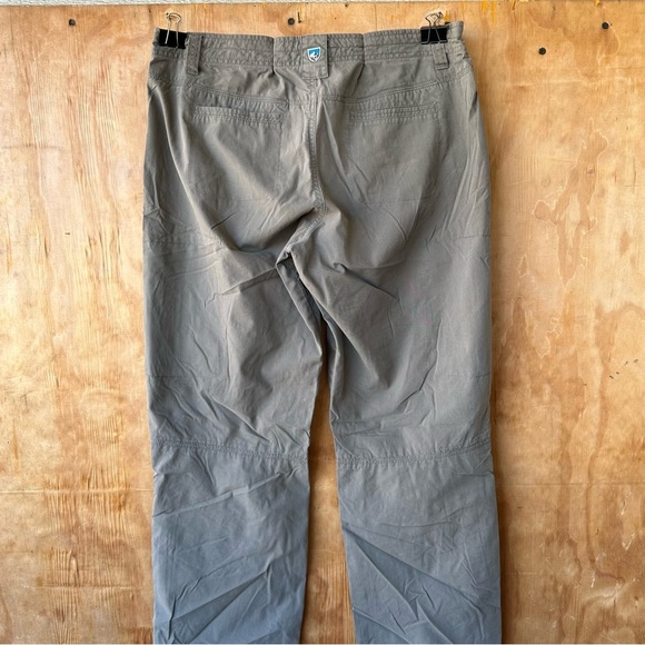 Kuhl Spire Roll Up Hiking Outdoor Pant Green Grey - Picture 5 of 14